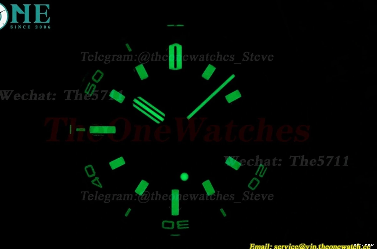 Green Royal 42mm Oak A4308 SS Stk Clone RU Diver Offshore APS 15720 Super 0511
